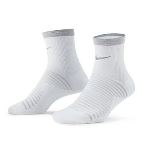 NWT Nike Unisex Spark Dri-FIT Lightweight Running Ankle Socks White Size Large